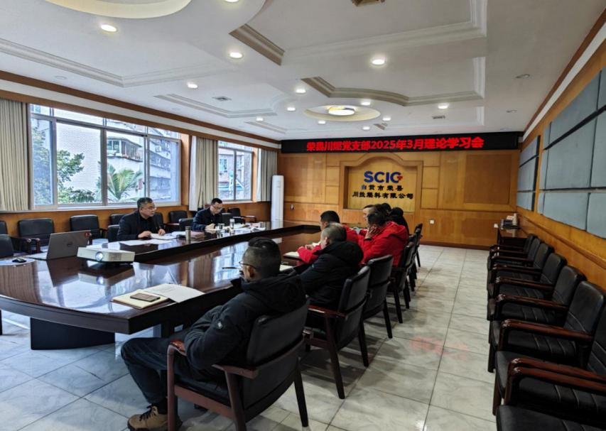 荣县川燃召开2025年3月政治理论学习会 荣县川燃召开2025年3月政治理论学习会