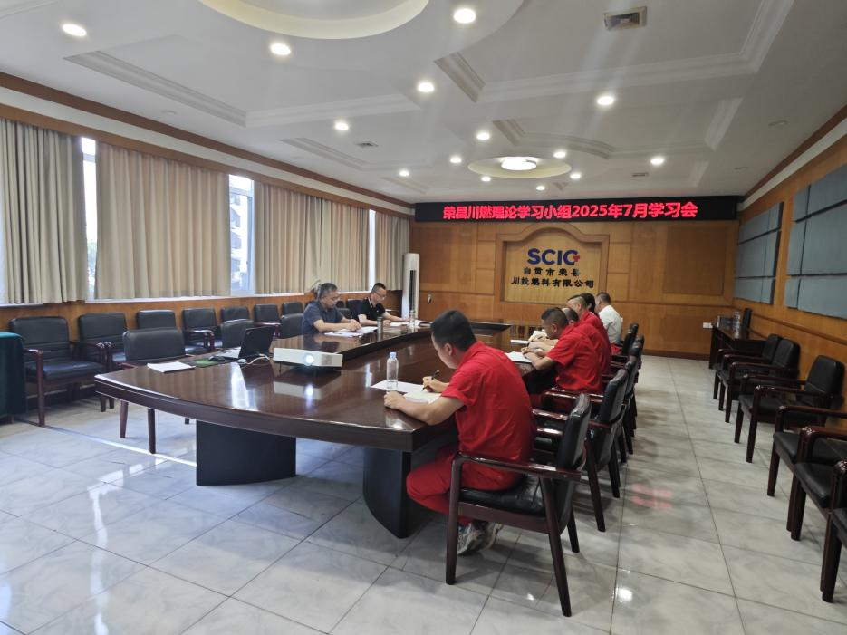 荣县川燃召开2025年7月政治理论学习会 荣县川燃召开2025年7月政治理论学习会