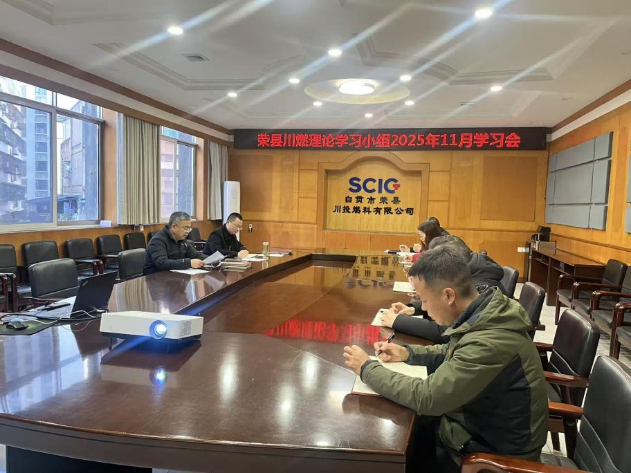 荣县川燃召开2025年11月政治理论学习会 荣县川燃召开2025年11月政治理论学习会